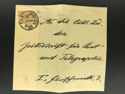 3 Heller Streifband Wien - 1896