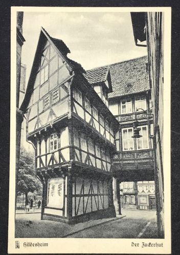 Ansichtskarte ‚Hildesheim Zuckerhut nicht gelaufen