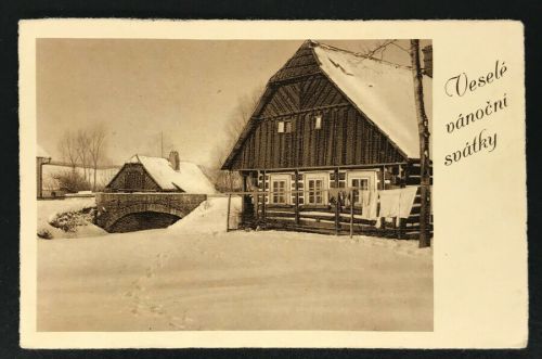 Böhmen und Mähren - Einzelfrankatur Ansichtskarte - Zlin 1941
