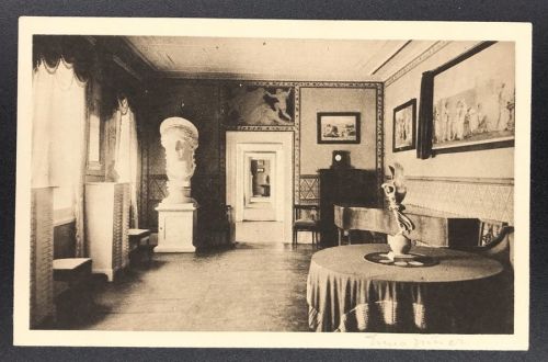 Ansichtskarte Weimar - Aus dem Goethe Haus - Junozimmer nicht gelaufen