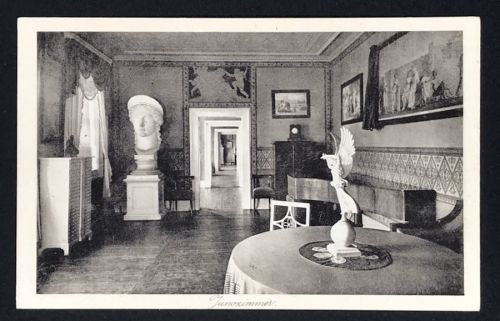 Ansichtskarte Weimar - Aus dem Goethe Haus - Junozimmer nicht gelaufen