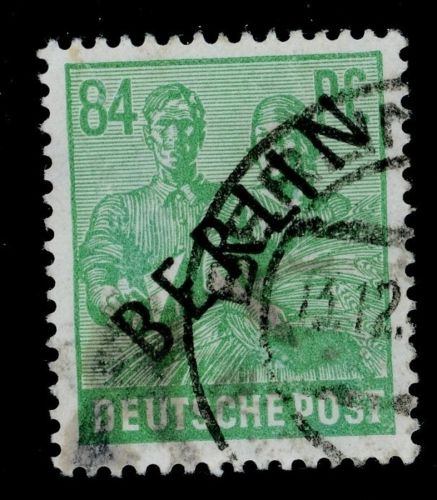Berlin Schwarzaufdruck Michel Nr. 16 gestempelt geprüft