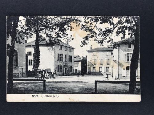 Ansichtskarte Wich Lothringen Feldpostkarte 1916
