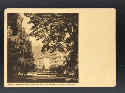 Ansichtskarte Bad Reichenhall - Kurhaus Axelmannstein und Grand Hotel