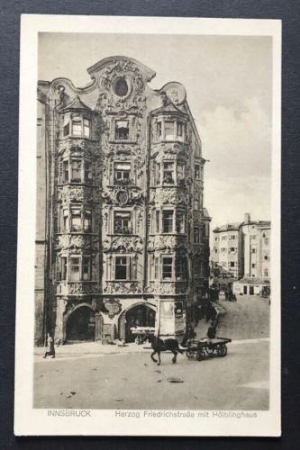 AK Innsbruck Hölblinghaus siehe Bild - nicht gelaufen