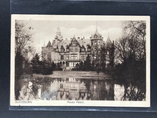 Ansichtskarte Bückeburg - Neues Palais 1924