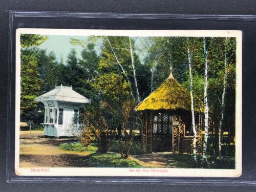 Ansichtskarte Naunhof an der Kur-Trinkhalle - 1925