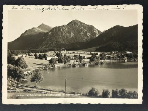 Ansichtskarte Neuhaus a. Schliersee Feldpost 21.7.1941 - zurück