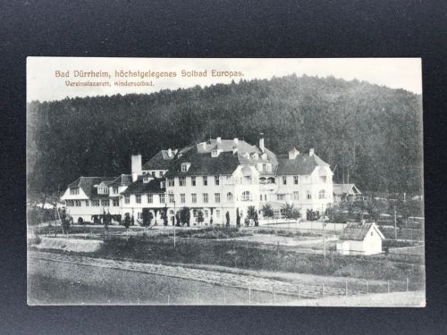 Ansichtskarte Bad Dürrheim Vereinslazarett - Kinderhospital 1922