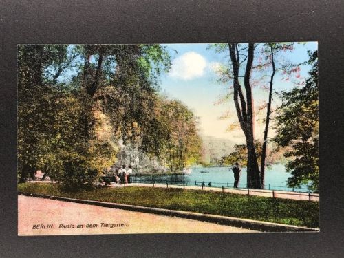 Ansichtskarte Berlin - Partie aus dem Tiergarten - nicht gelaufen