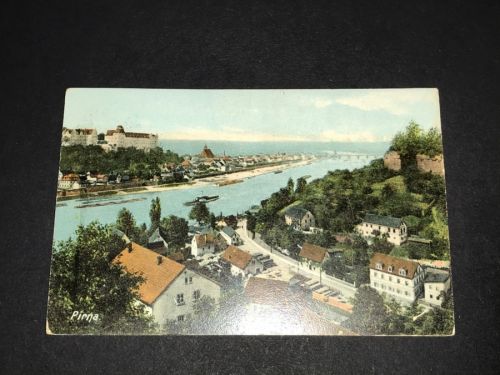 AK Pirna - gelaufen 1918