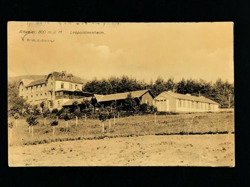 Ansichtskarte Altweier Aubure Frankreich Leopoldinenheim - Feldpost 1915