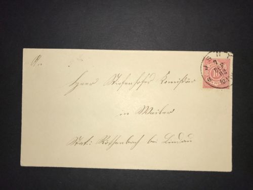 Württemberg EF Isny 1892
