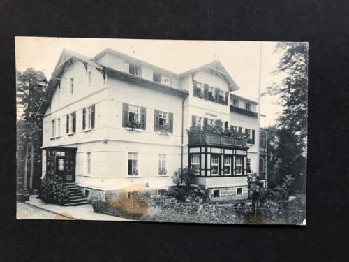 AK Gohrisch Erholhungsheim der Reichsbahn gelaufen