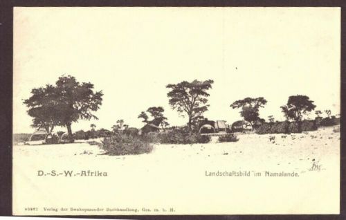 Ansichtskarte Deutsch Süd West Landschaftsbild im Namalande