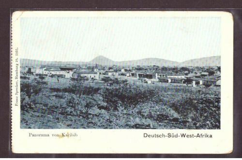 Ansichtskarte Deutsch Süd West Panorama von Karibib