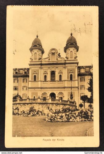 Ansichtskarte Kollegium Maria Hilf Schwyz 1920