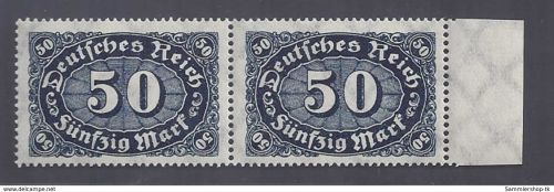 Deutsches Reich Michel Nummer 246c Paar geprüft postfrisch