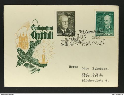 Österreich Christkindl Beleg 1960