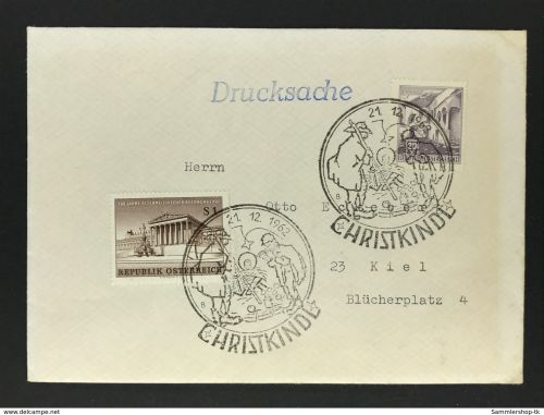 Österreich Christkindl Beleg 1962
