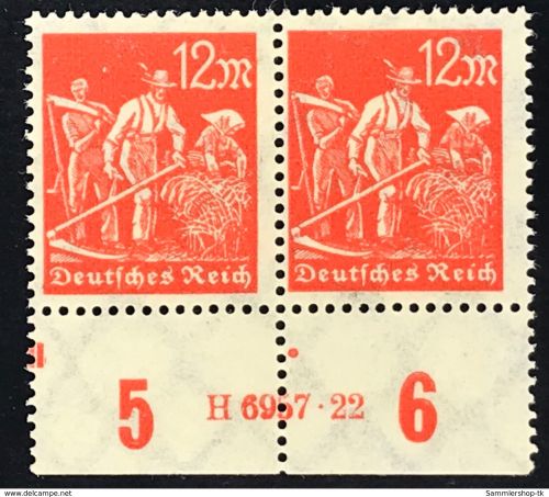 Dt. Reich Michel Nummer 240 HAN H 6957.22 postfrisch