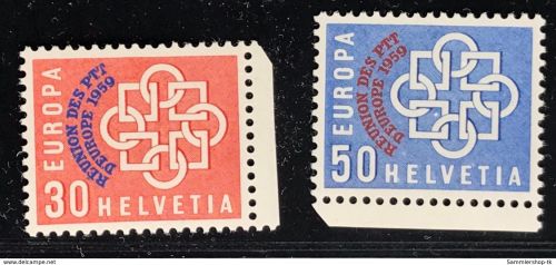 Schweiz MiNr. 681 - 682 postfrisch