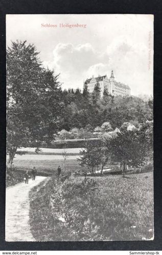 Ansichtskarte Schloss Heiligenberg nach Bern 1903