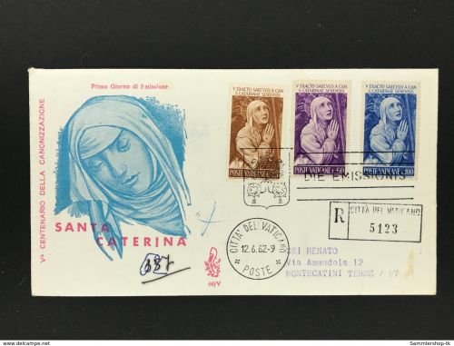 MiNr. 402 - 404 Vatikanstadt FDC