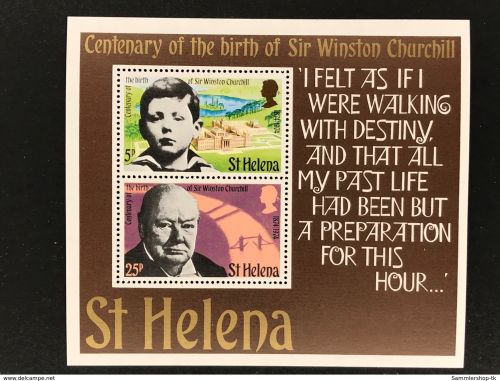 St. Helena MiNr. 272 - 273 (Block 2) postfrisch
