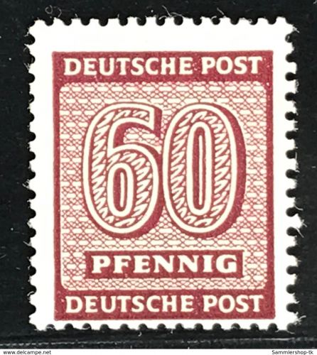Alli. Besetzung - Sowj. Zone Mi.Nummer 137 xb postfrisch geprüft