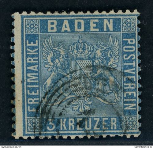 Baden Michel Nummer 10a gestempelt