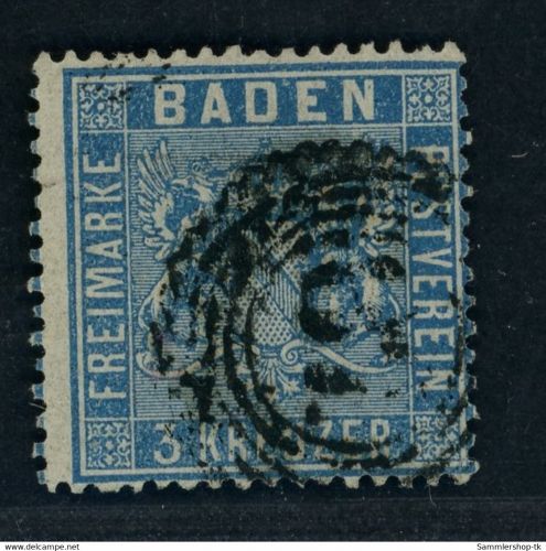 Baden Michel Nummer 10a gestempelt