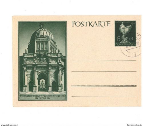 Ganzsache DR P297 gebraucht