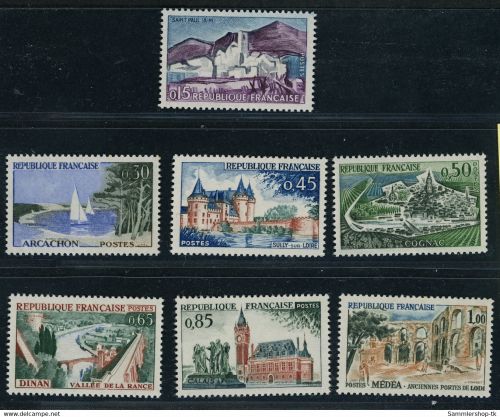 Frankreich Michel Nummer 1365-1371 postfrisch