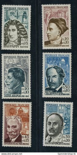 Frankreich Michel Nummer 1399-1404 postfrisch