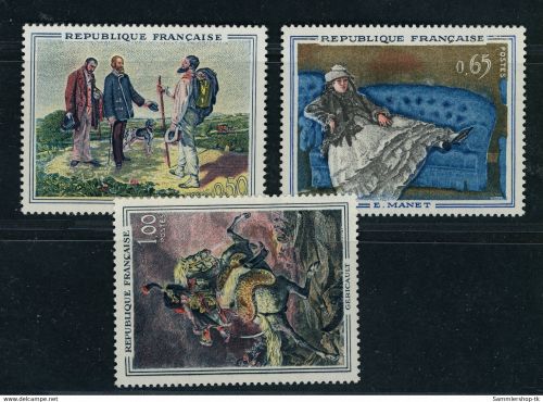 Frankreich Michel Nummer 1415-1417 postfrisch