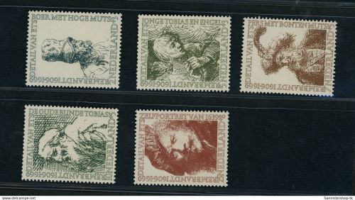 Niederlande Michel Nummer 672-676 postfrisch