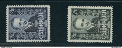 Österreich Michel Nummer 589-590 ungebraucht Falz