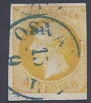 Hannover Michel Nummer 16a gestempelt geprüft