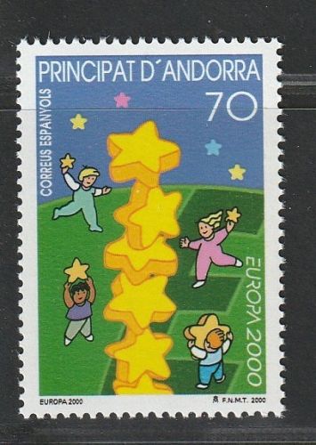 Andorra Spanisch 2000 Michel Nummer 271 postfrisch