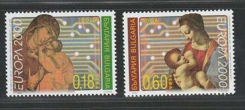 Bulgarien 2000 Michel Nummer 4453+4454 postfrisch - Europa