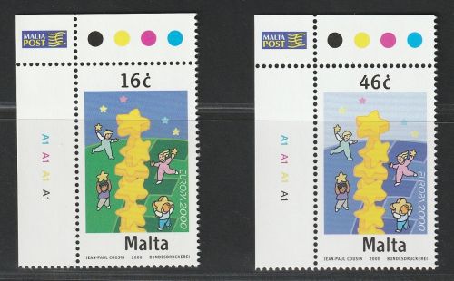 Malta 2000 Michel Nummer 1127-1128 postfrisch Europa