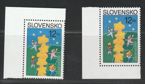 Slowakei 2000 Michel Nummer 368 x+y postfrisch Europa