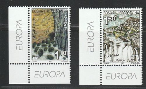 Bosnien Herzegowina Kroatische Post Michel Nummer 70+71 postfrisch