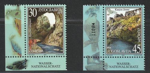 Jugoslawien Michel Nummer 3031-3032 postfrisch Europa