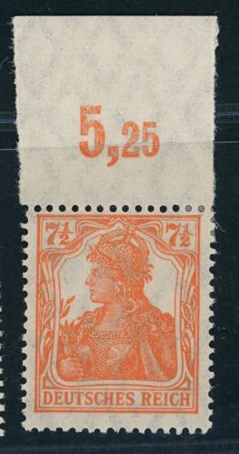 Deutsches Reich Michel Nummer 99a postfrisch POR