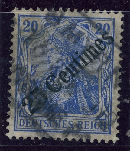 Deutsche Auslandspostämter Türkei Michel Nummer 50 gestempelt Rosinenstempel