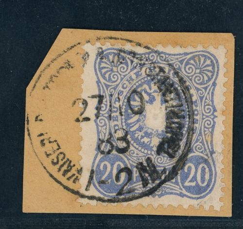 Deutsche Auslandspostämter Türkei Michel Nummer V42a gestempelt