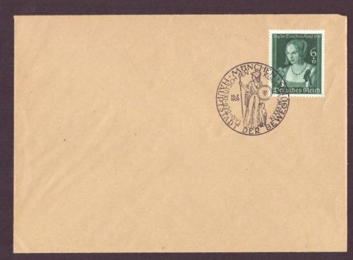 Deutsches Reich Brief ungelaufen mit Nummer 700 und SST München 14.7.1939