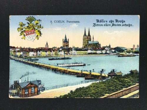 Anischtskarte Köln Feldpost 1915